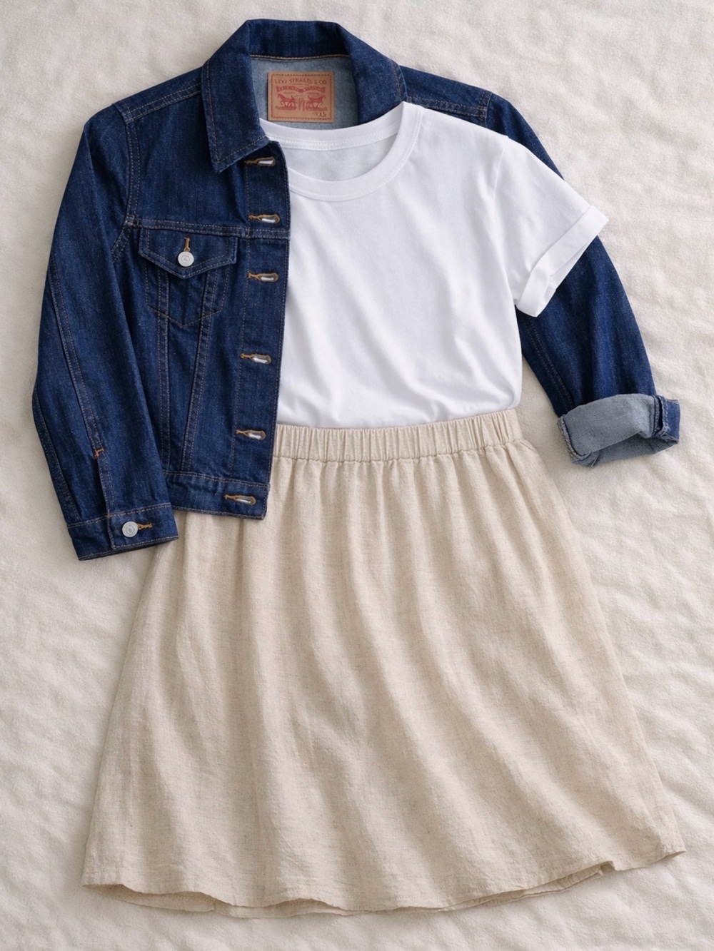 Levi’s Jean cropped jacket